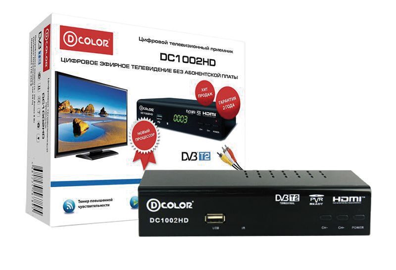 Приставка d color. Приставка d Color dc1002hd. DVB-t2 d-Color dc1002hd. TV-тюнер d-Color dc1002hd Mini. Ресивер эфирный dc1002hd.